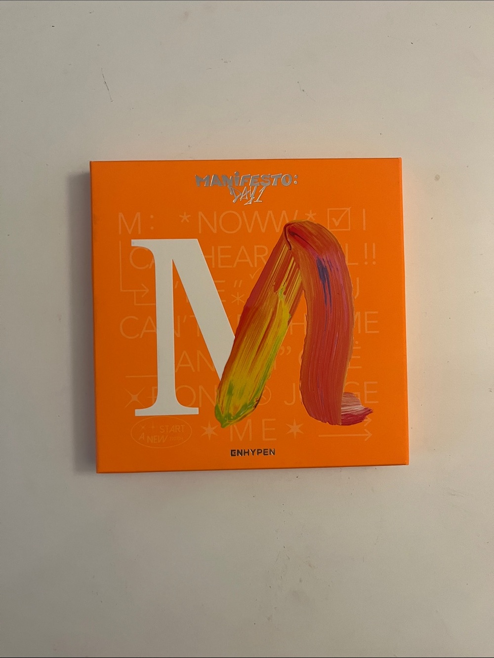 Enhypen Manifesto: Day1 M. engene version